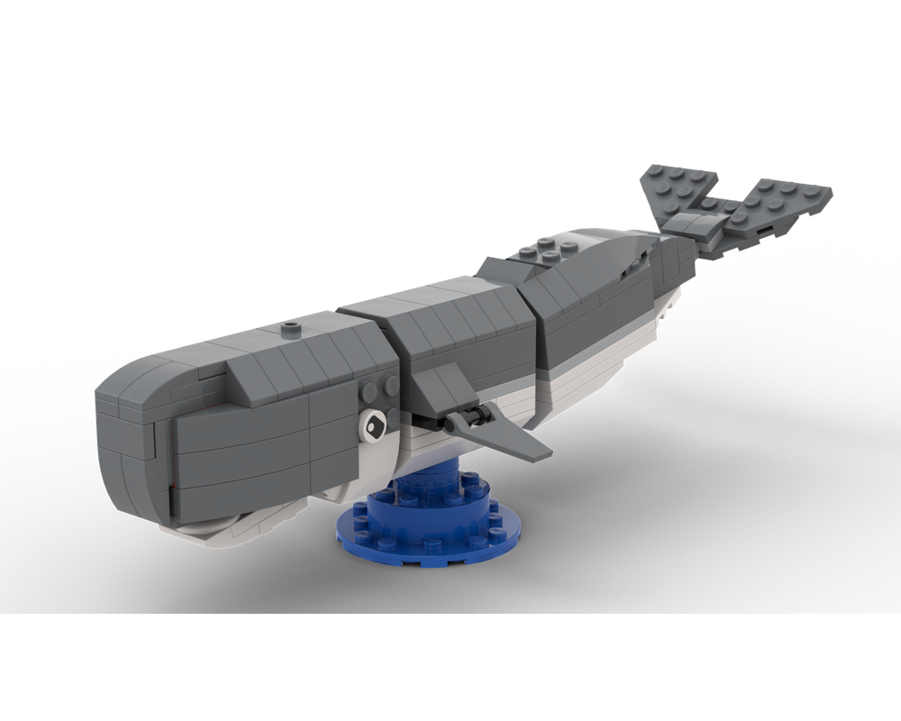 Lego Moc Sperm Whale Grey By Bricksmartworkshop Rebrickable Build With Lego