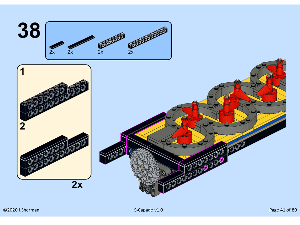 LEGO MOC S-Capade Lego GBC Module by jjsherm2 | Rebrickable - Build ...