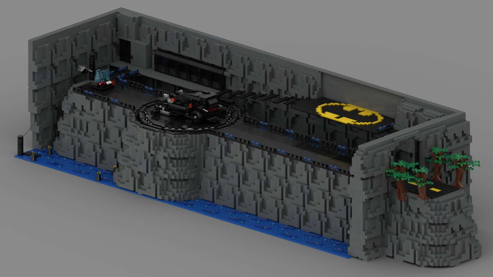 Custom Lego Batman Cave From the Skecth to a model of 4434 parts – How to  build it