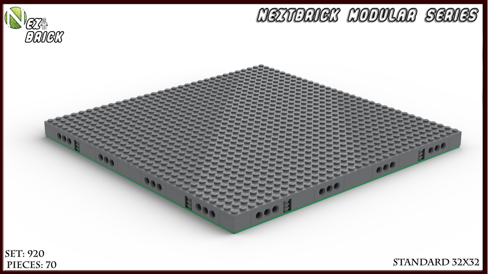 LEGO MOC NEXTBrick System Modular Standard 32x32 by CyberLogic ...