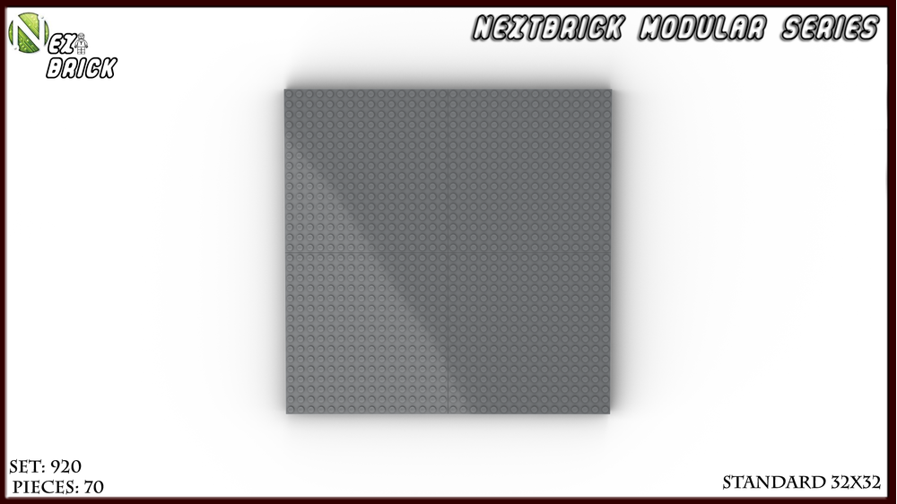 LEGO MOC NEXTBrick System Modular Standard 32x32 by CyberLogic ...