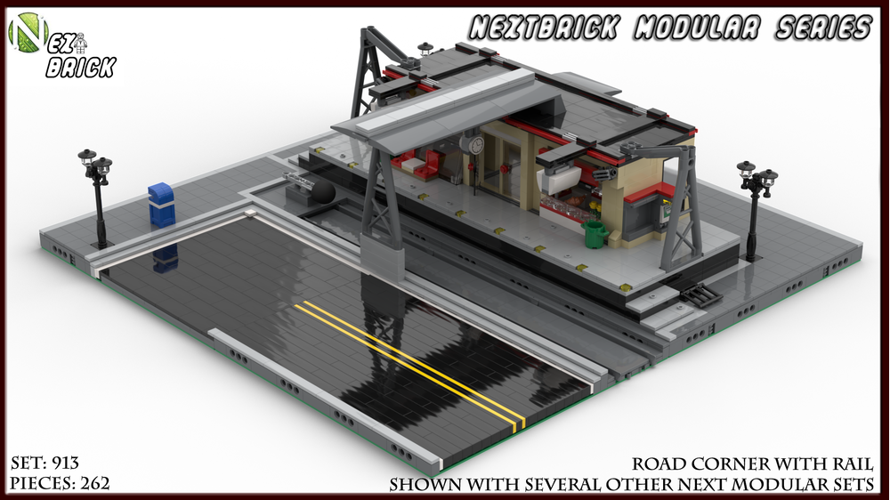 LEGO MOC NEXTBrick System Modular Standard 32x32 by CyberLogic ...