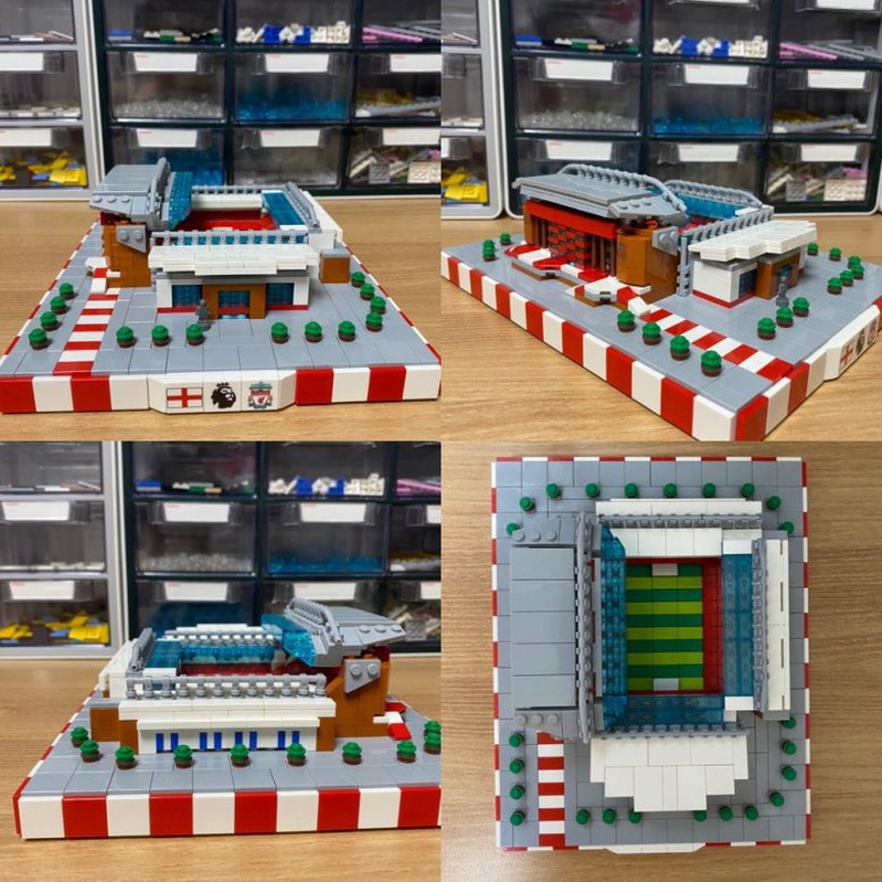 Stue falanks fornærme LEGO MOC Anfield Stadium by Suwon's BlueStar | Rebrickable - Build with LEGO