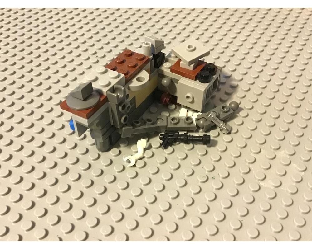 LEGO MOC Abandoned Bunker by ProSpectre0 Rebrickable Build with LEGO