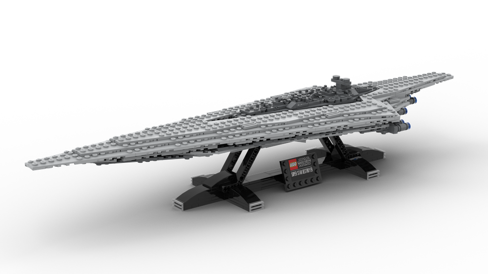 LEGO MOC Imperial - Super Star Destroya by Jeffy-O | Rebrickable Build with LEGO