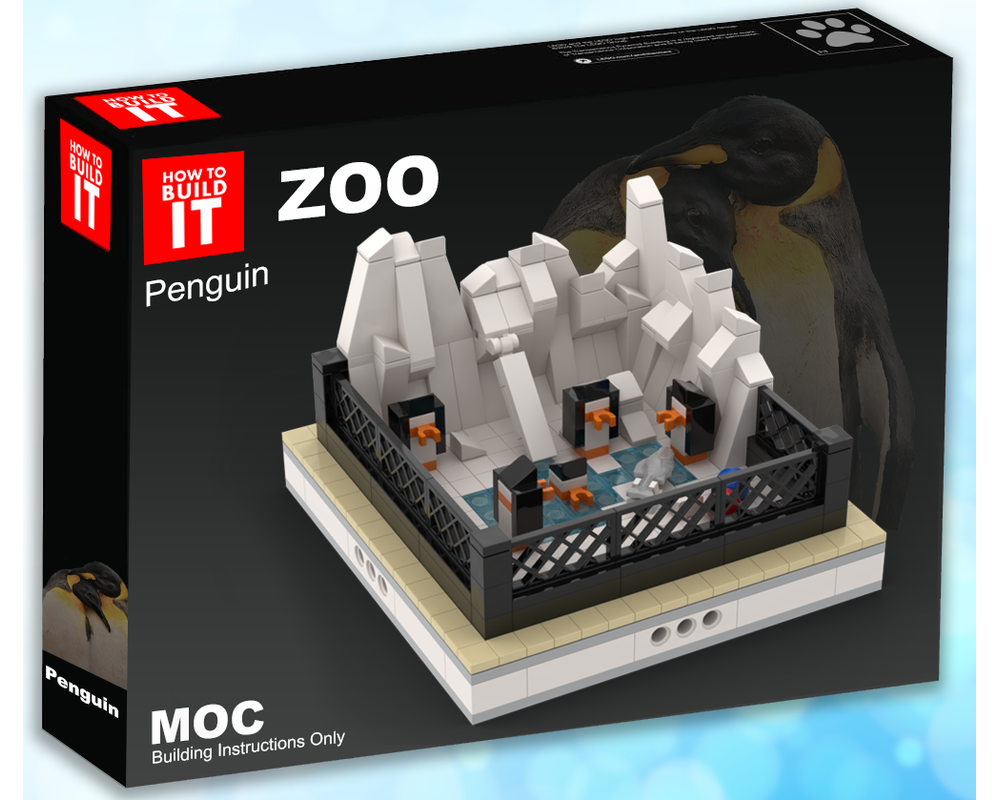 LEGO MOC Penguins | mini modular ZOO by gabizon | Rebrickable - Build