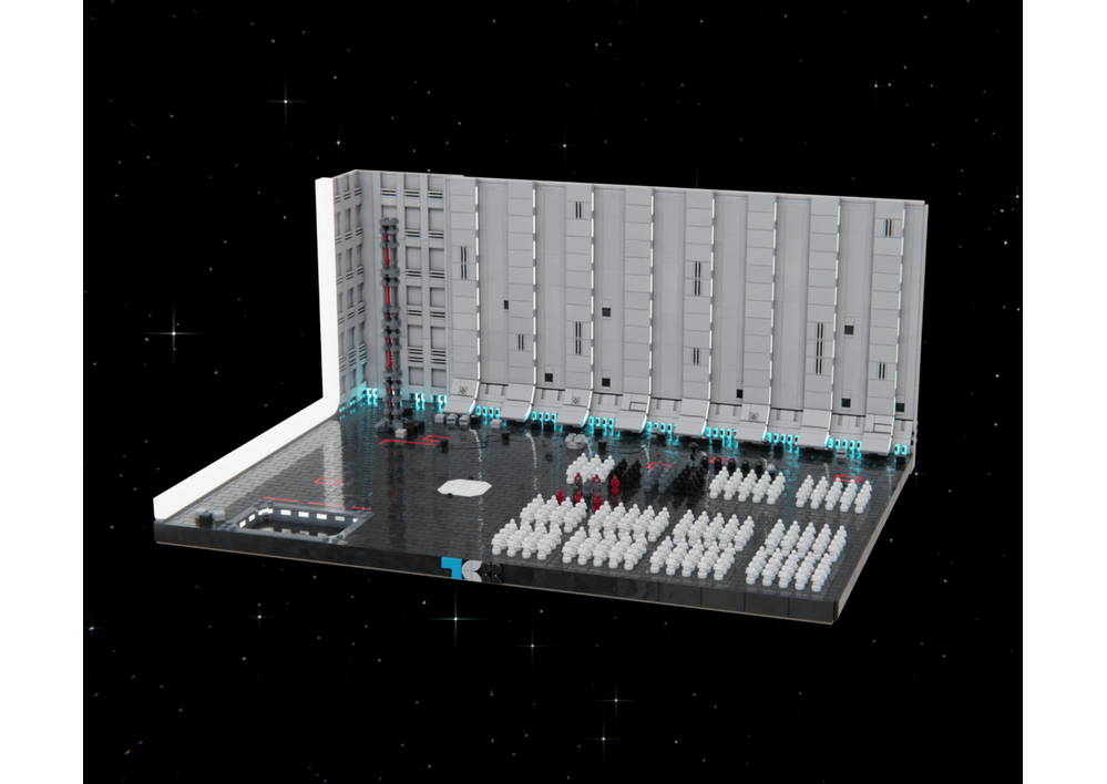 LEGO MOC-51350 Death Star II Hangar Bay 272 Diorama MOC by 