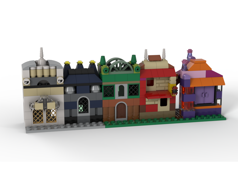 lego diagon alley moc