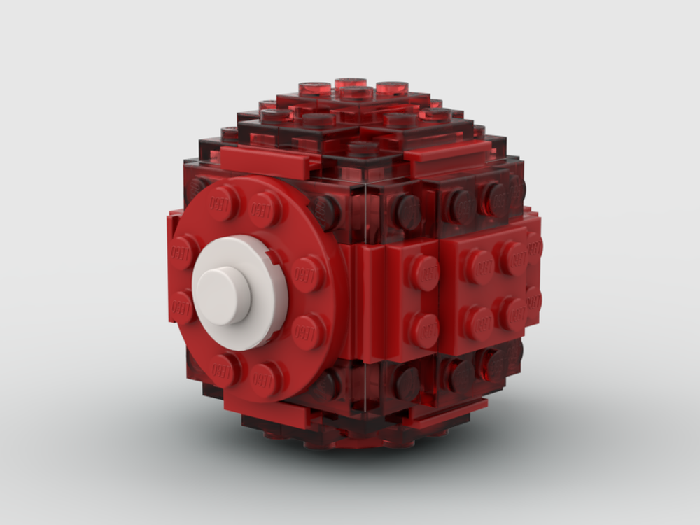 How to make a Lego Pokeball 