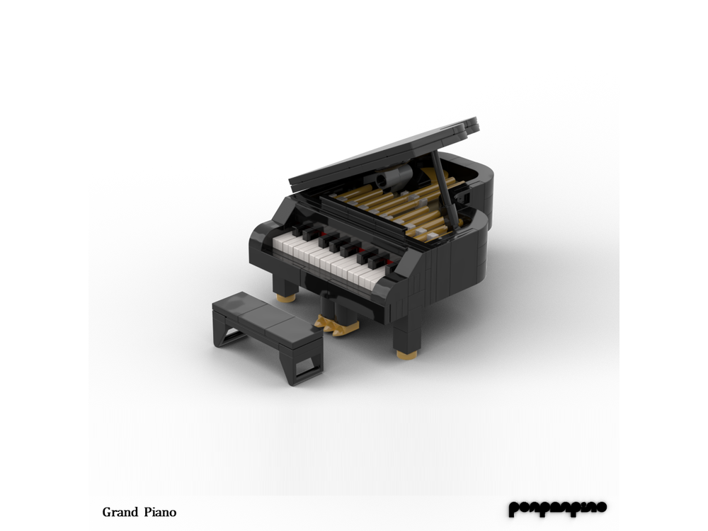 LEGO MOC Grand Piano (LEGO 21323 MiniLEGO MOC Grand Piano (LEGO 21323 Mini  