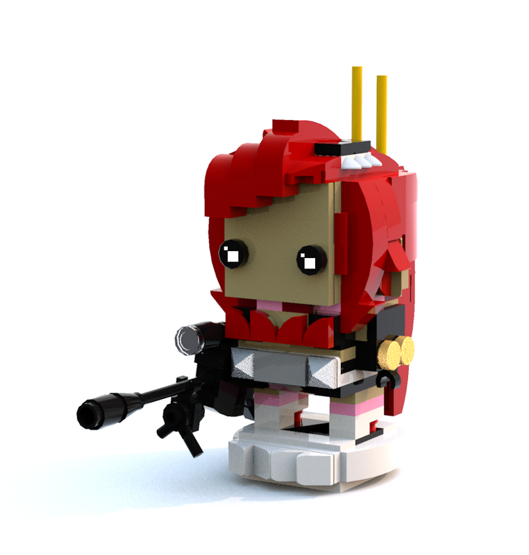 LEGO MOC Anime sniper girl by Igor X