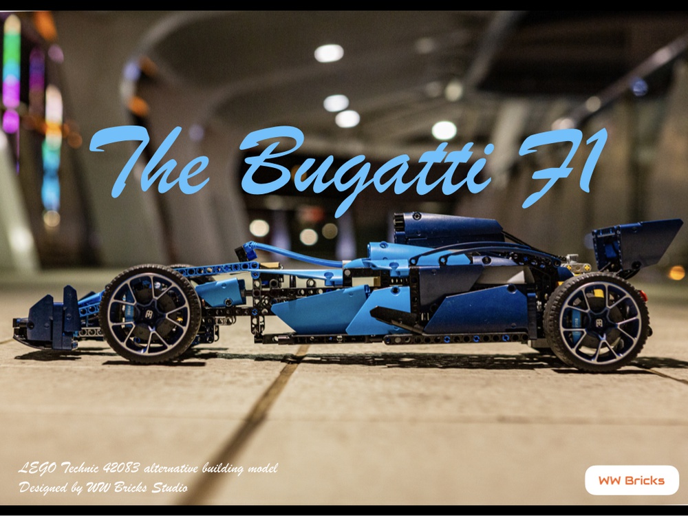 LEGO MOC -20% off Technic 42083 Bugatti Chiron alternative model F1 car by WW Bricks Studio | Rebrickable - Build with LEGO
