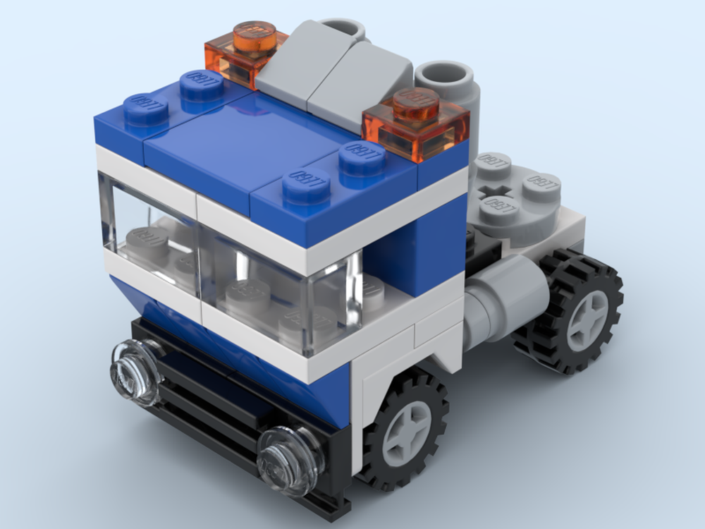 LEGO MOC 30024 Lorry Cab by thekitchenscientist | Rebrickable - Build ...