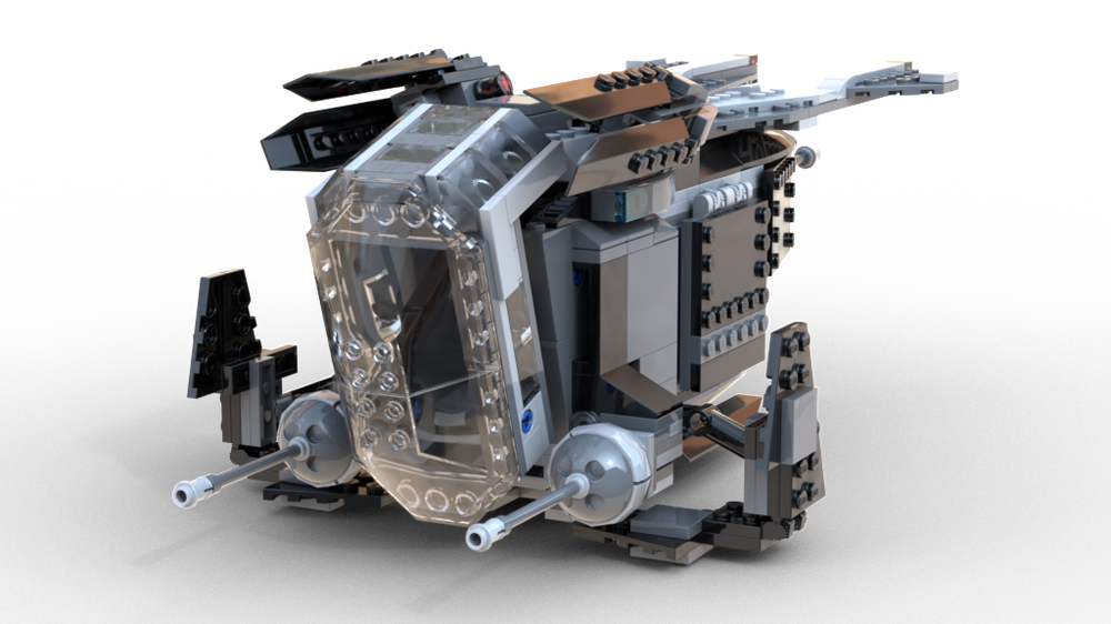 LEGO MOC Imperial Police Gunship (75046 Set MOD) by Artifice