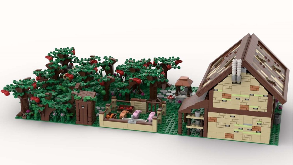 LEGO MOC Secret Cabin/Laboratory by LegoBricking | Rebrickable - Build ...