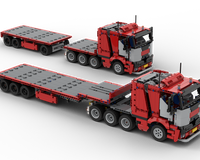 Control+ powered 8x4 Truck with Trailer (2 Versions, 42098 & 42109 Alternate)