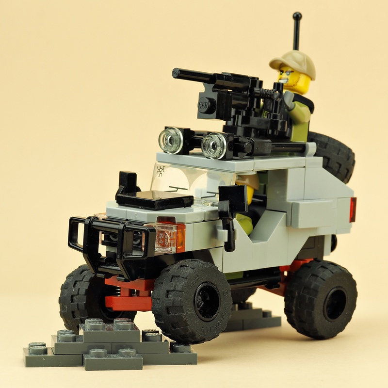 LEGO MOC Offroader by | Rebrickable - with LEGO