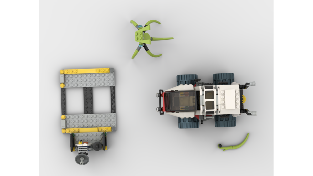 LEGO MOC Space rover - 31107 alternate by alvitvel | Rebrickable