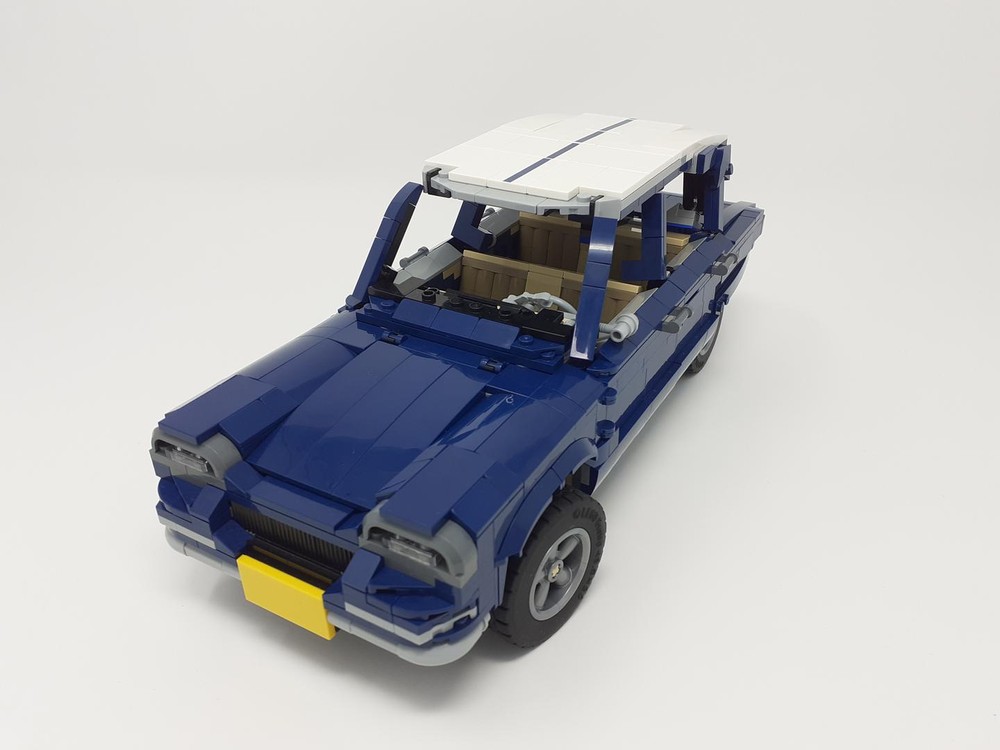 LEGO MOC 10265 Citroën Ami 6 by SIM CAMAT | Rebrickable - Build