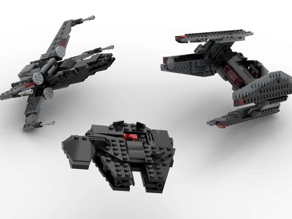 LEGO MOC-51710 75179 D-models (alternative build. 3 at once!) by