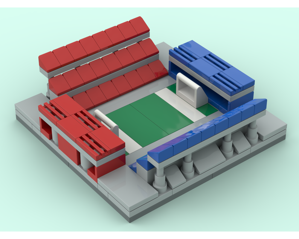LEGO MOC Football/Soccer Stadium Model by omom78904567 | Rebrickable