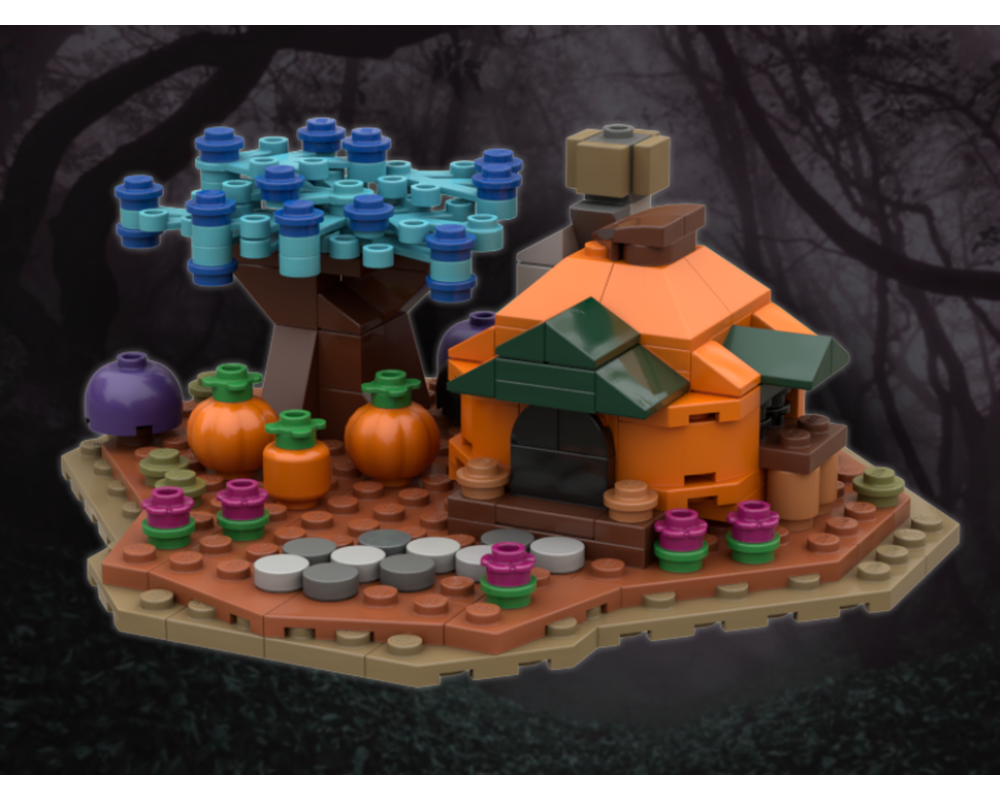 LEGO MOC Pumpkin Cottage Mini-Build by VNMBricks | Rebrickable - Build ...