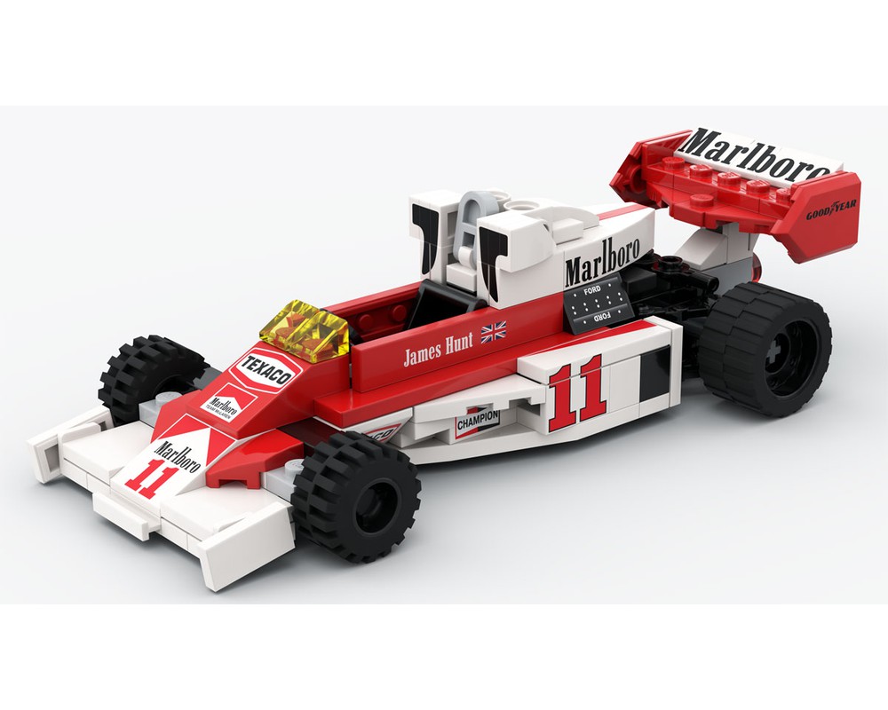 LEGO MOC McLaren M23 - scale 1:27 by RoscoPC | Rebrickable - Build with ...