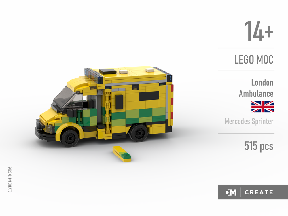 Mercedes sprinter lego sale