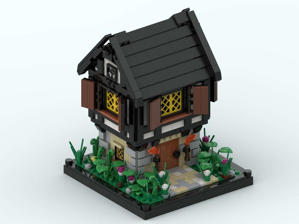 LEGO MOC House in the village. by 