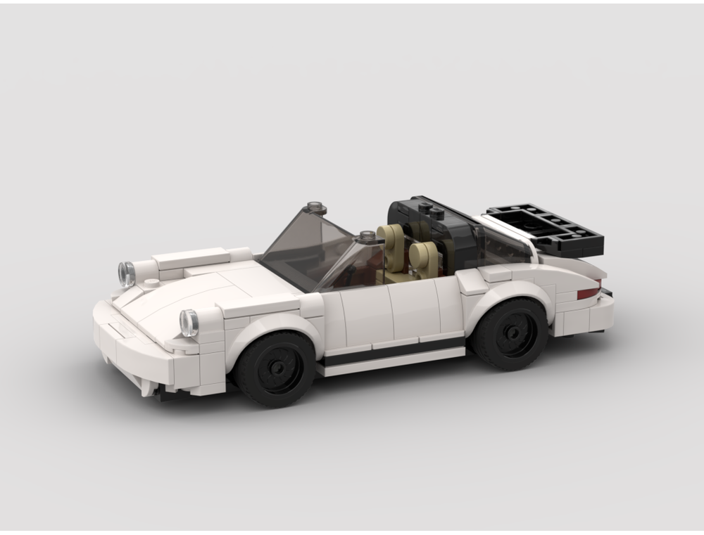 LEGO MOC-51899 1980 Porsche 911 Carrera 'Targa', White by M.J.