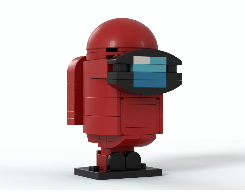 LEGO MOC Among Us Player by legOtaku | Rebrickable - Build with LEGO
