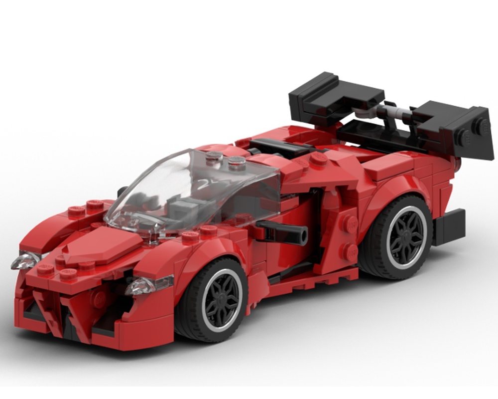 Lego Moc Ferrari F80 Concept By Sebigwon Rebrickable Build With Lego