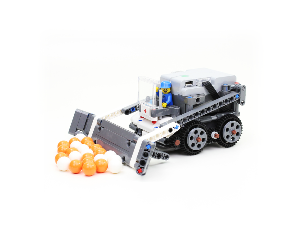 bull dozer lego