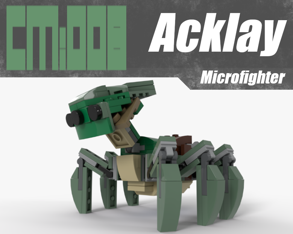 lego acklay instructions