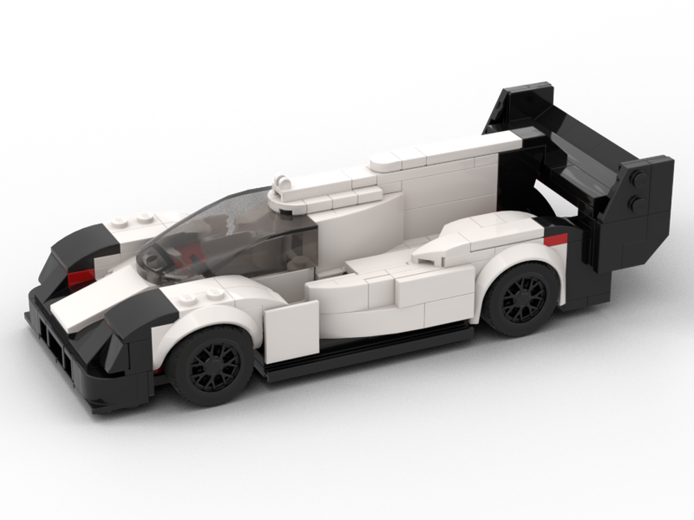 Lego Moc Porsche 919 Hybrid Tribute By Deconsnowman Rebrickable Build With Lego 7017