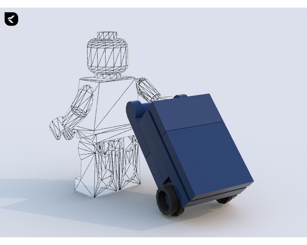 it lego suitcase