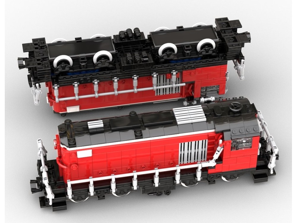 LEGO MOC-52068 1:48 Alco HH1000 (Power Functions / Powered Up) by