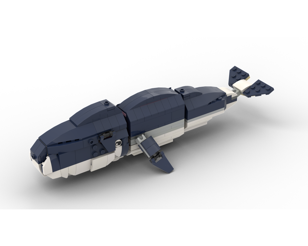 LEGO MOC Bowhead Whale 31088 2 to 1 by bricksmartworkshop | Rebrickable -  Build with LEGO