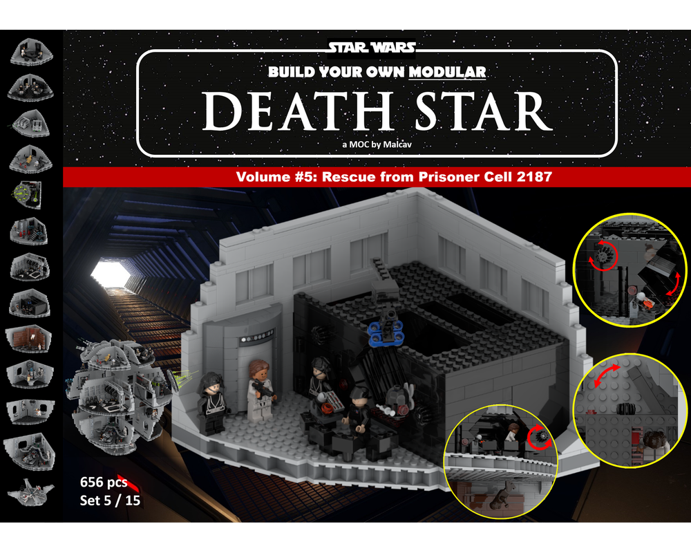 lego death star escape