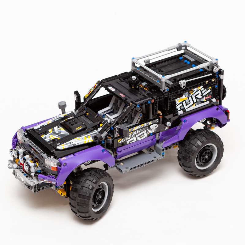 LEGO MOC 42069 Extreme Adventure Wheels MOD nonRC+RC by klimax