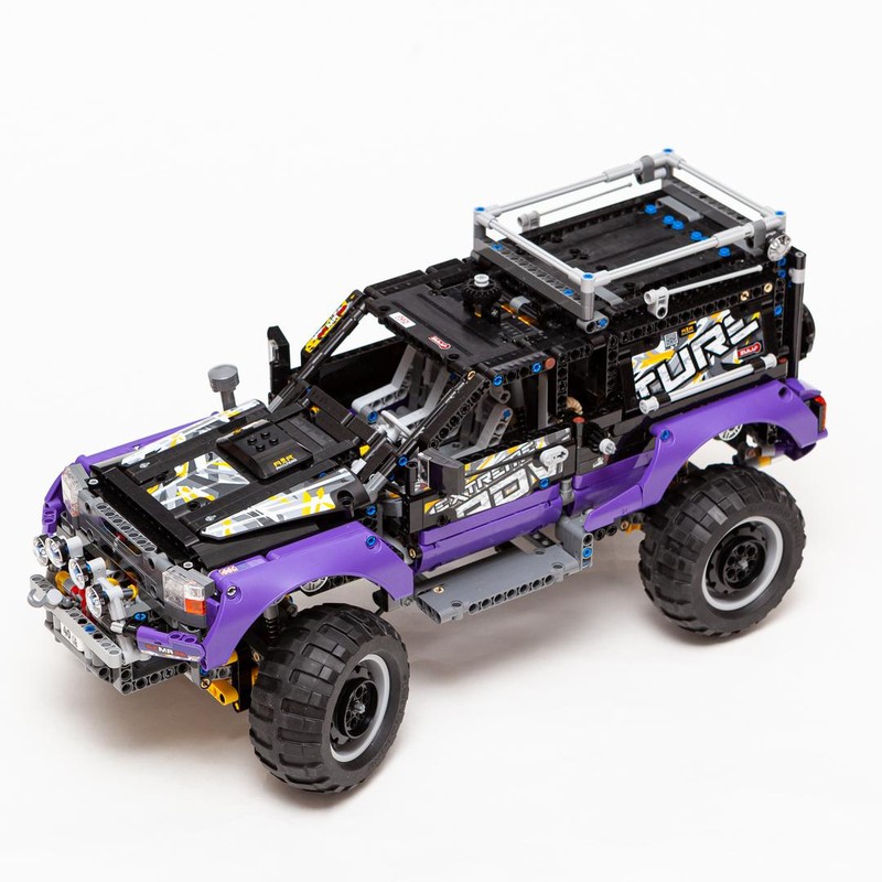 LEGO MOC-52096 42069 Extreme Adventure Wheels MOD nonRC+RC by klimax ...