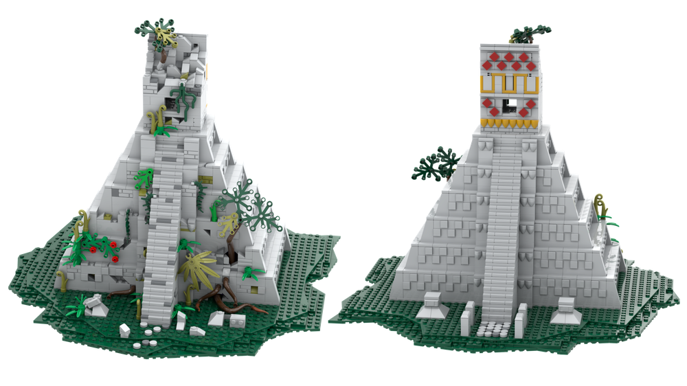 skolde Kartofler regn LEGO MOC Maya Temple by brickgloria | Rebrickable - Build with LEGO