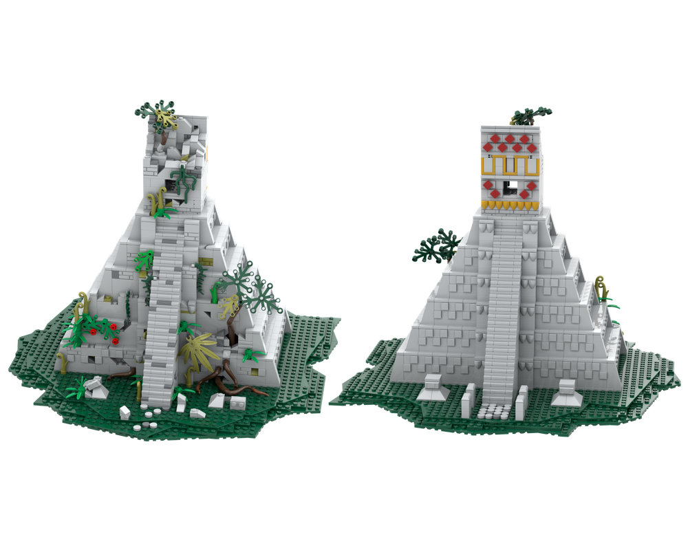 lego mayan temple