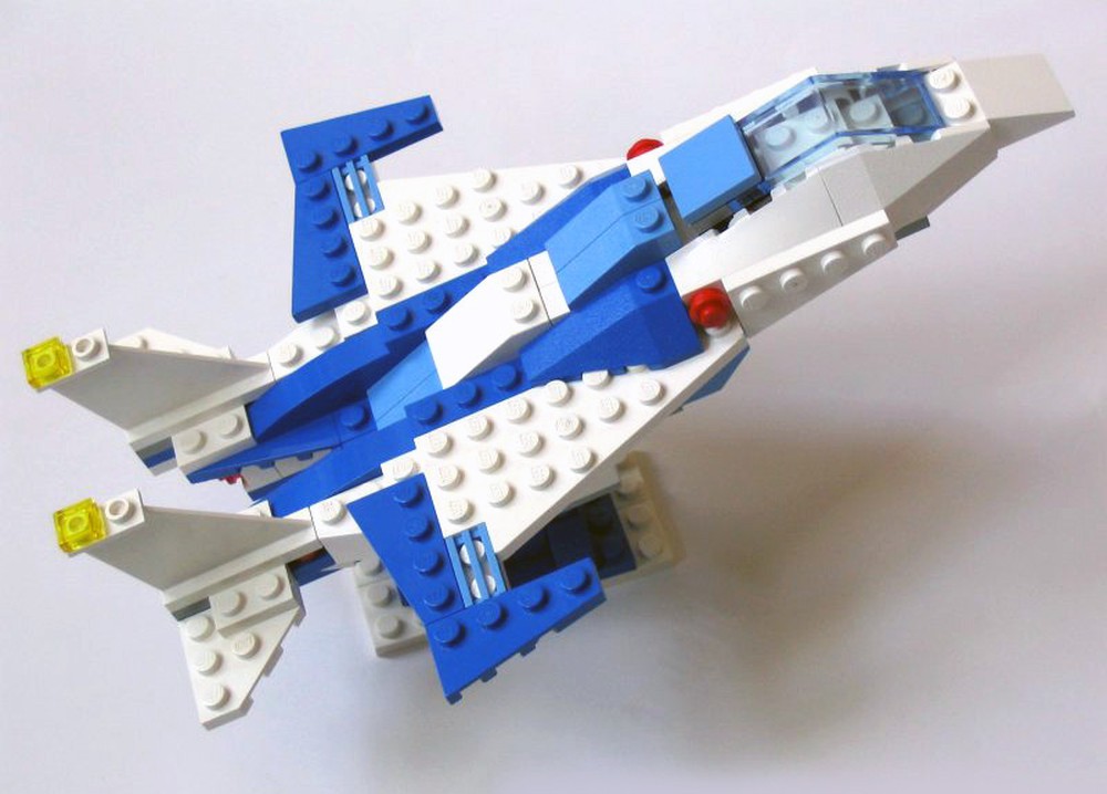 LEGO MOC 4098 Fighter Jet by NKubate | Rebrickable - Build with LEGO