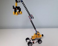 Telescopic rough terrain crane