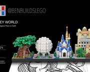 Dísney World Skyline (Lite)