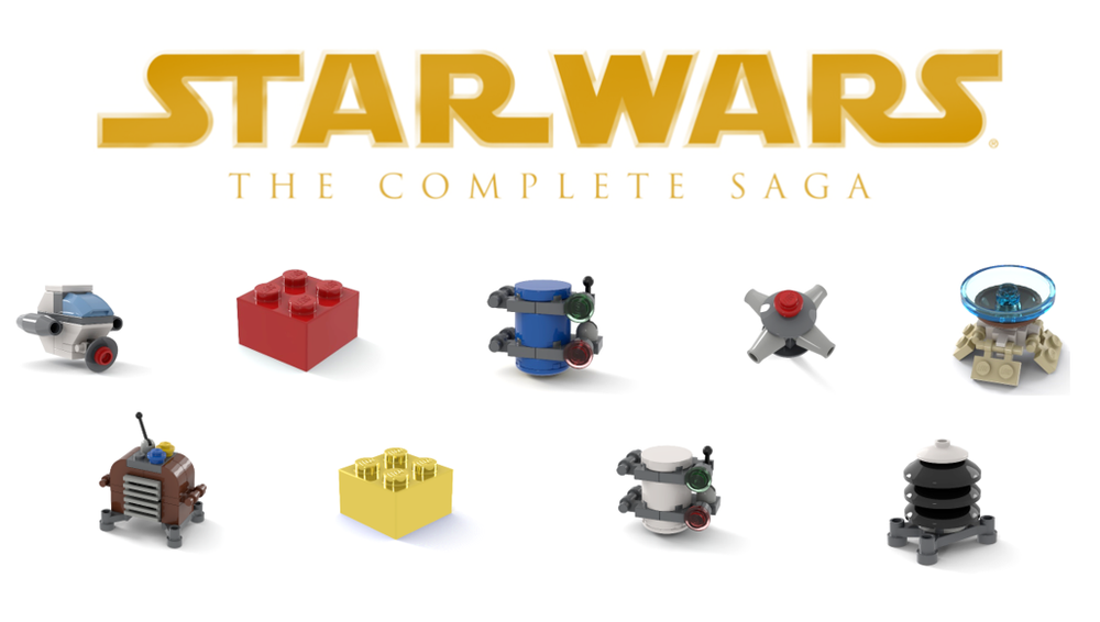 Lego Star Wars: The Complete Saga 2007 VS The Skywalker Saga 2022