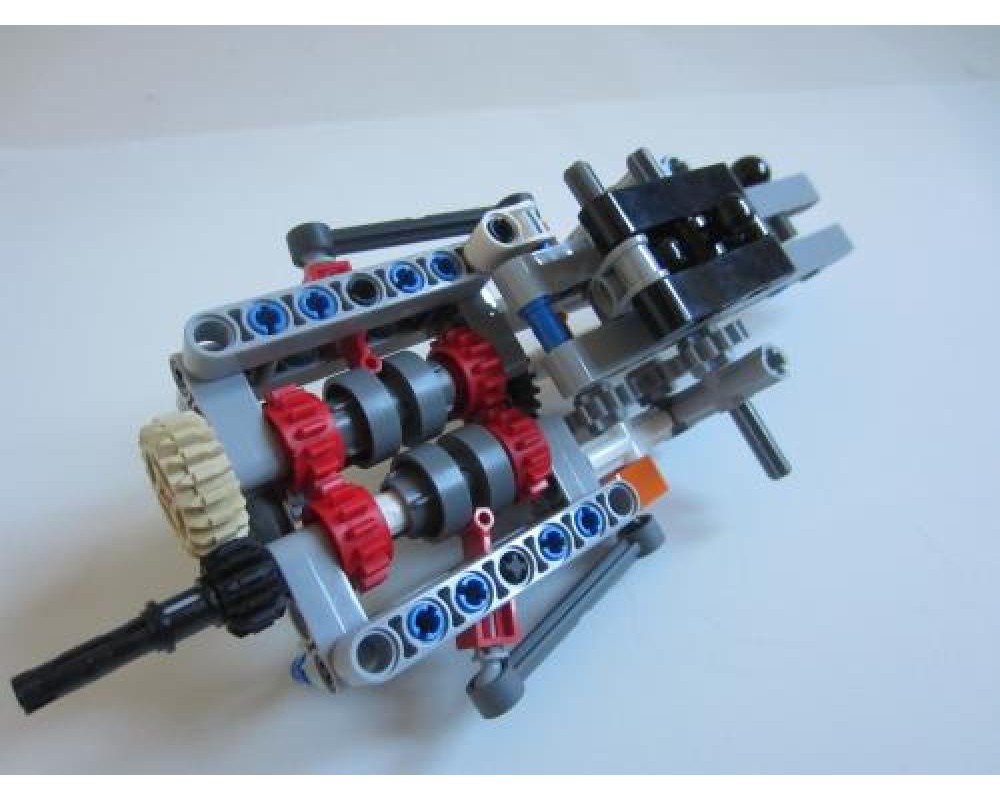 LEGO MOC LEGO compact 4-speed paddle-shift gearbox by ...