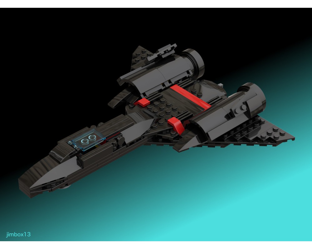 LEGO MOC SR71 Blackbird Fan Art by jimbox13 | Rebrickable - Build with LEGO