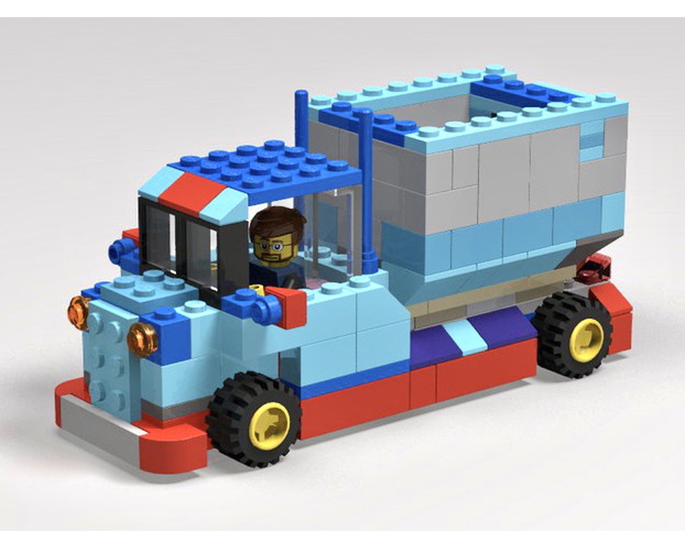 LEGO MOC 10698 Dump Truck by Moe Brickman | Rebrickable - Build with LEGO